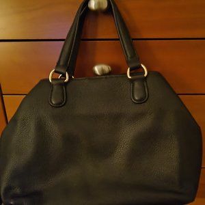 Talbots Black Leather Purse